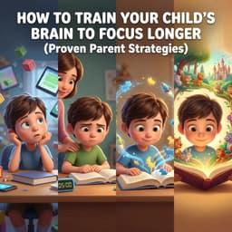 How to Train Your Child’s Brain to Focus Longer (Proven Parent Strategies)