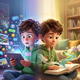Books vs Screens: What Builds Better Focus in Kids?