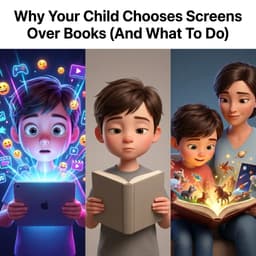 Why Your Child Chooses Screens Over Books (And What To Do About It)