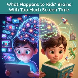 What Happens to Kids' Brains With Too Much Screen Time