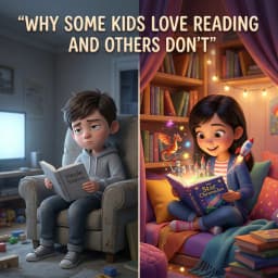 Why Some Kids Love Reading and Others Don’t